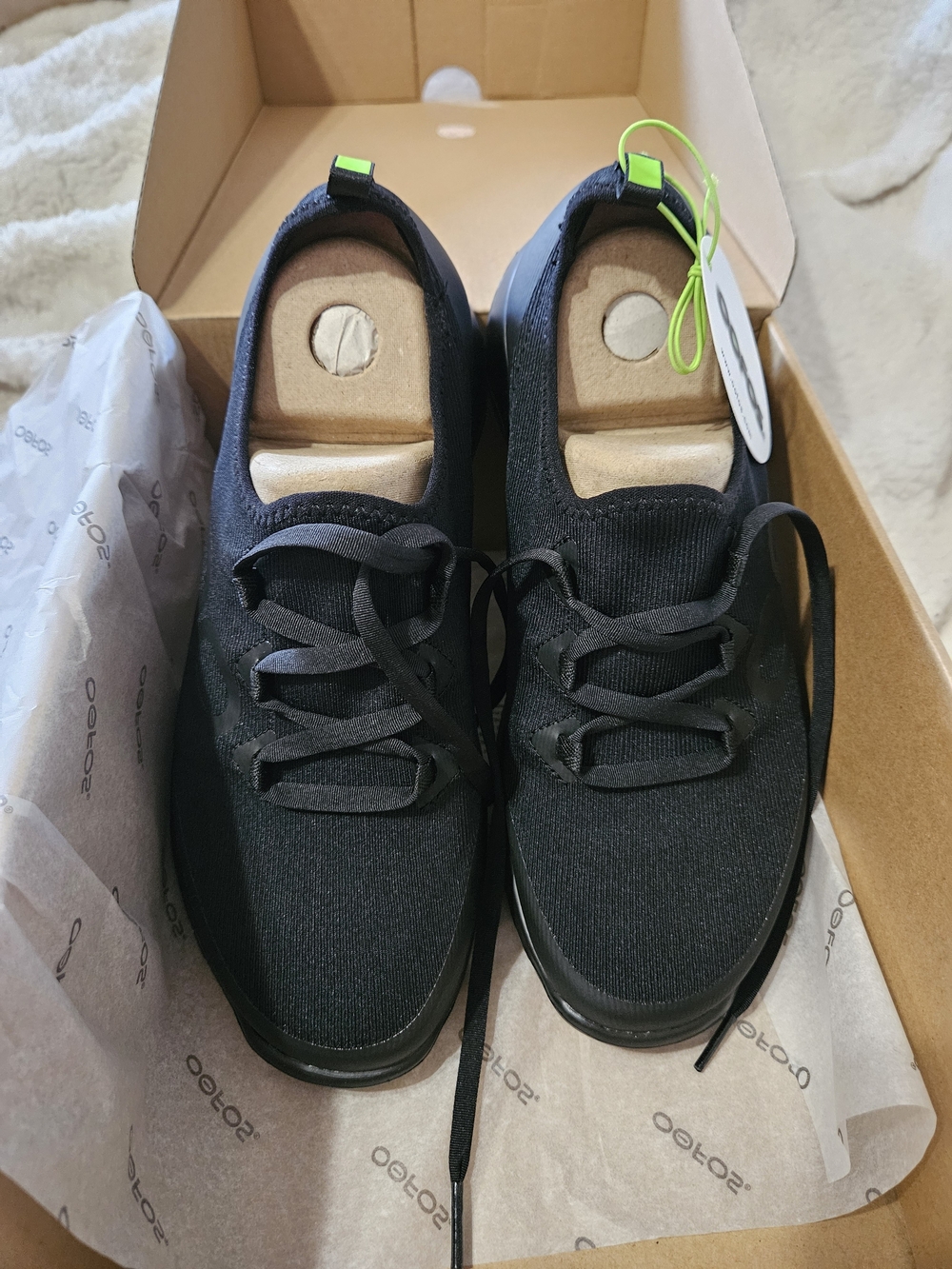 OOFOS Women's OOmg Sport LS Recovery Shoes – Black